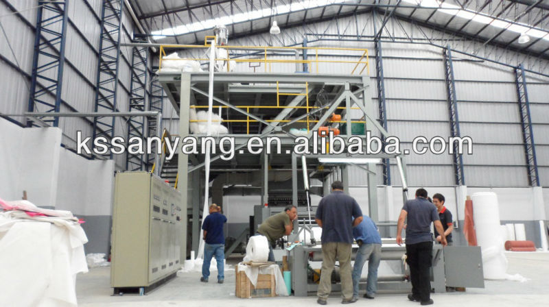 SY low denier non woven fabric machine