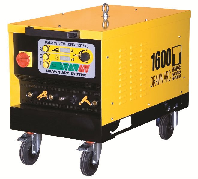 System1600E Drawn Arc Stud Welding Machine, DA welder, Arc stud welder with ceramic ferrule and shielding gas