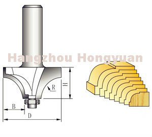 T.C.T Beading Bit, CNC Router Bit for Wood Working