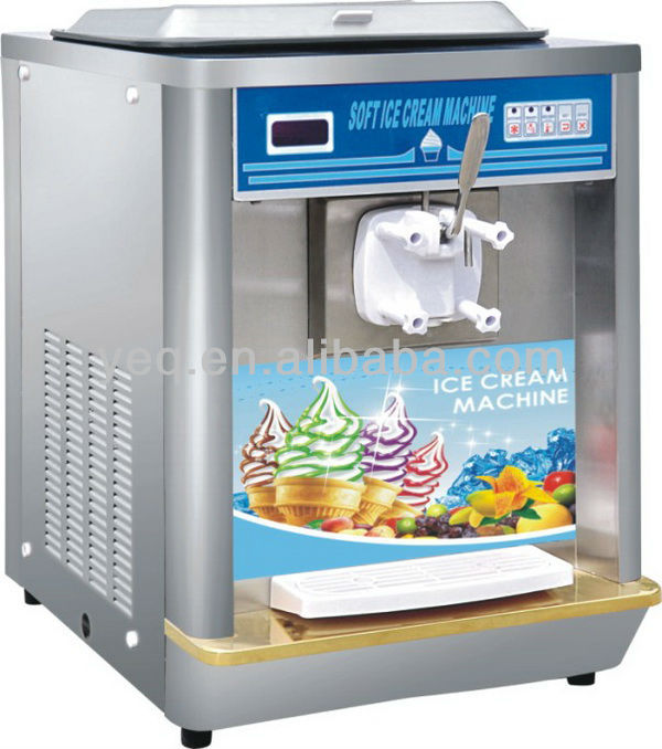 Table top Soft ice cream machine, counter frozen yogurt machine YEQ-J1( CE approve)