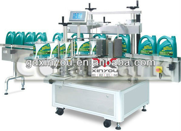 TB-580 High speed Automatic Double sides big flat bottle labeling machine(Good function)