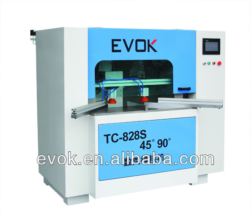 TC-828S 45 and 90 degree CNC mortising machine