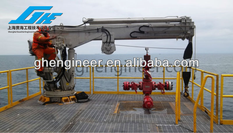 Telescopic Boom Marine Crane