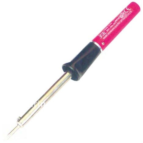 Temperature adjustable electric soldering iron