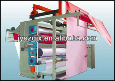 textile Five rollers/bowls calender machine for fabric