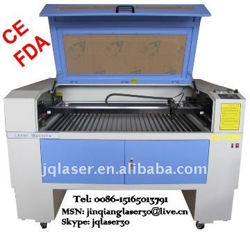 Textile Laser Cutting Machine with honeycomb worktable-JQ1290 JQ1290 Textile Laser Cutting Machine with honeycomb worktable-JQ1290