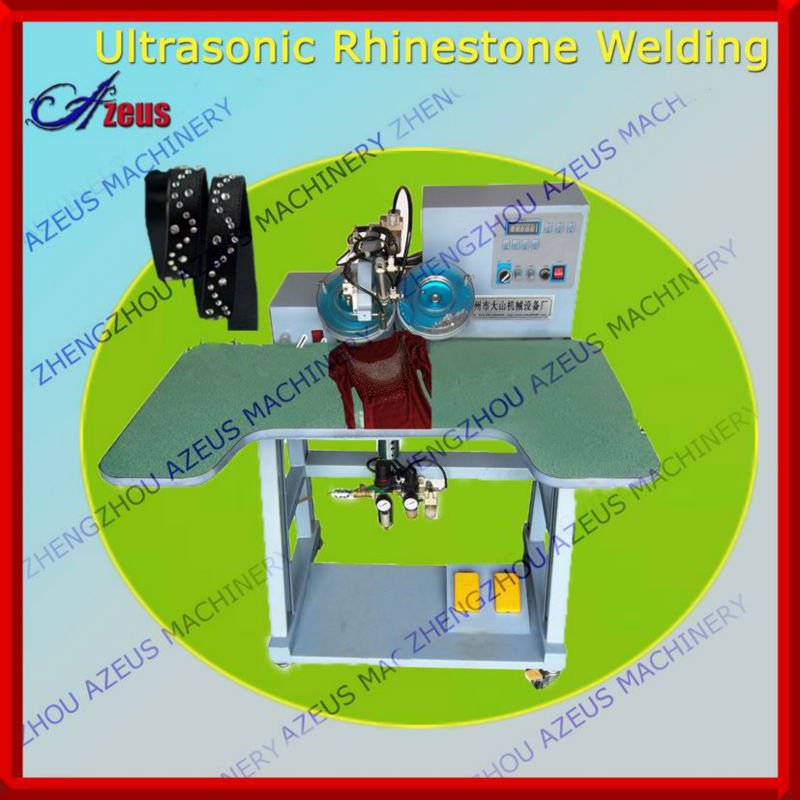 Textile Machinery auto ultrasonic rhinestone setting machine