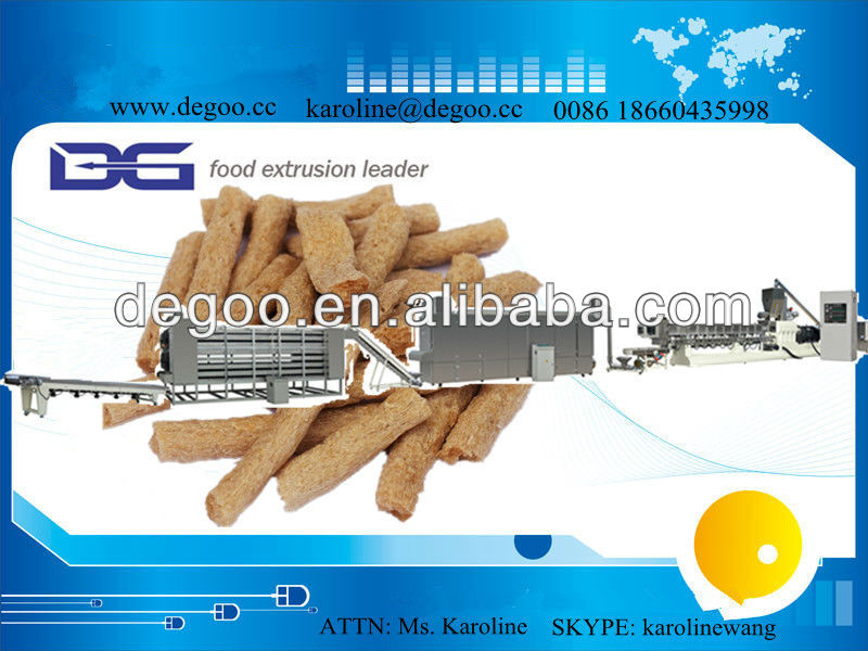 textured vegeterian soy protein processing line