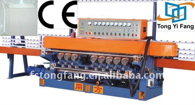 TF-9A PLC Glass straight-line beveling machine