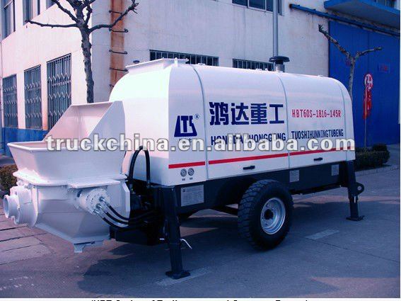 The 60 Cube Diesel Concrete Pump