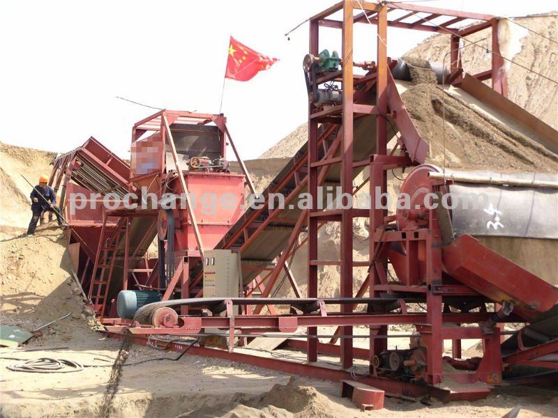 The High Efficiency Gold Mining Machine