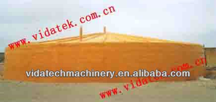 the silo fibreglass machine using in livestock industry