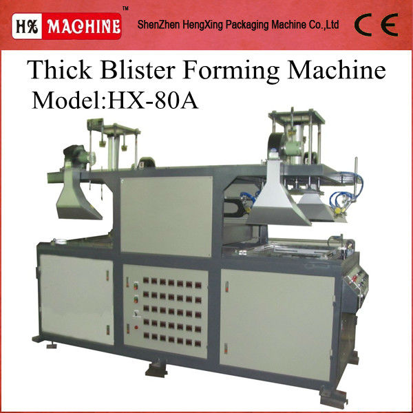 Thick blister forming machine