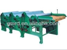 Three Cylinder GM400 Textile Waste Recycling Machine For Textile Recycling