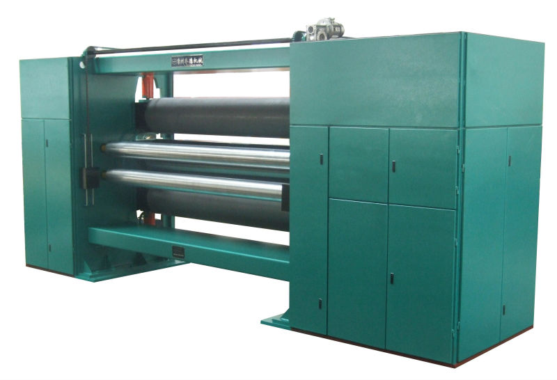 three rollers pp spunbond non-woven fabric embossing machine(calender)