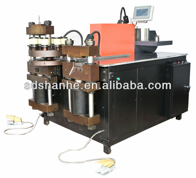 Three-station Busbar processing machine