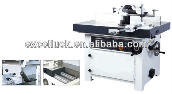 Tilting spindle wood shaper