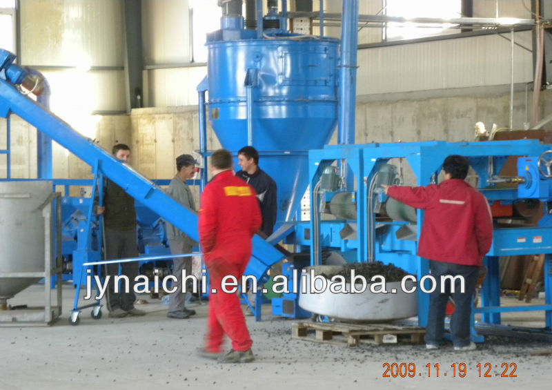 tire rubber recycling production line