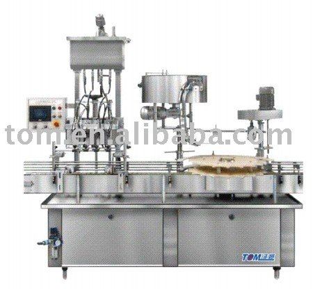 TOM GXY-4 filling and capping machine 2 in 1 filling Machine