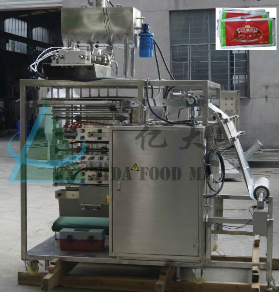 tomato sachet packing line