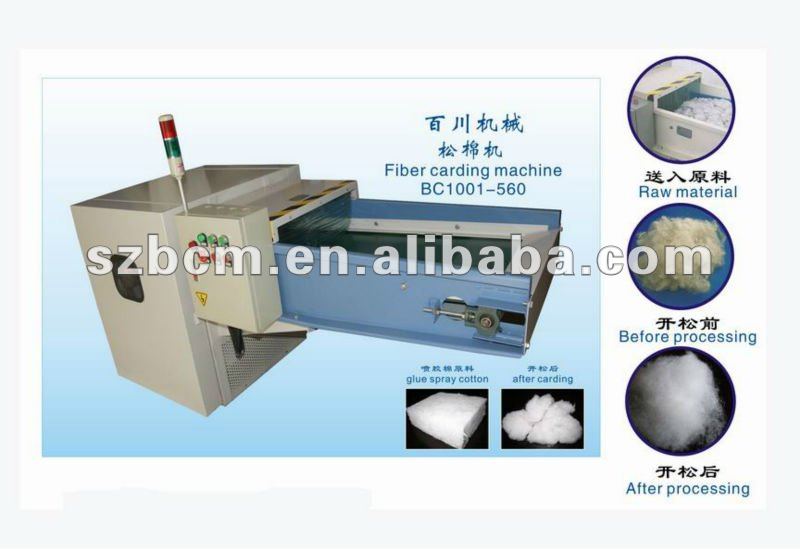 Top quality recycled polyester staple fiber machine BC1001-360 BC1001 Top quality recycled polyester staple fiber machine BC1001-360