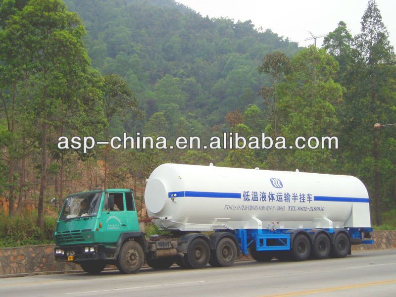 Top Sale Cryogenic Liquid Semi-tanker