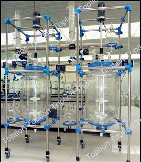 TOPT-100L Industrial Double Glass Reactor