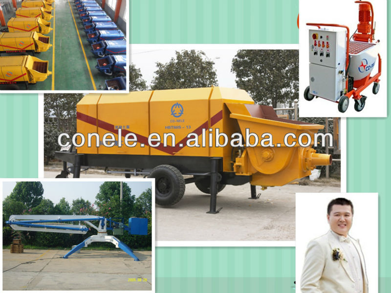 Trailer Concrete Pump