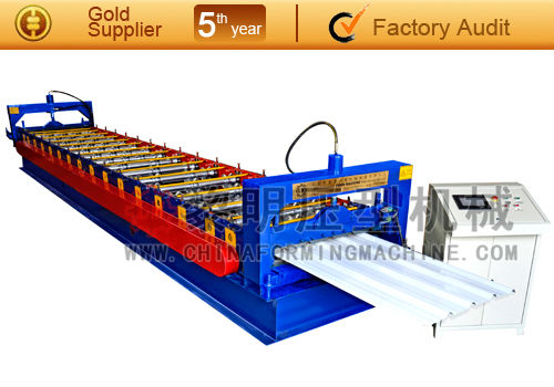 Trapezoidal Roofing Sheet Roll Forming Machine