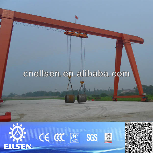 Traveling Gantry crane 40 ton, Shipyard gantry crane