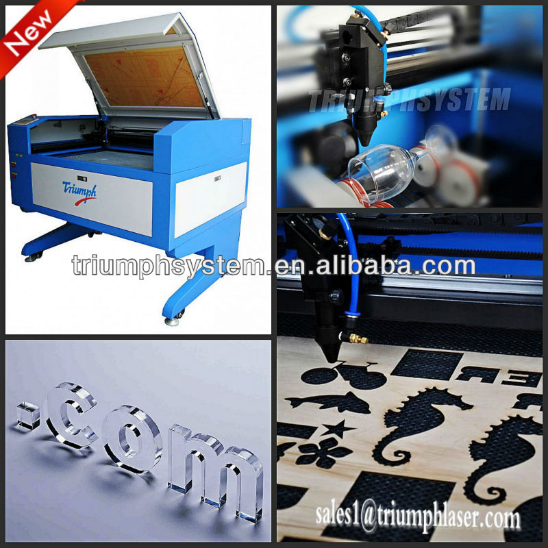 Triumphlaser Hot Sales laser cut Wooden Souvenir Laser engraving machine TR9060