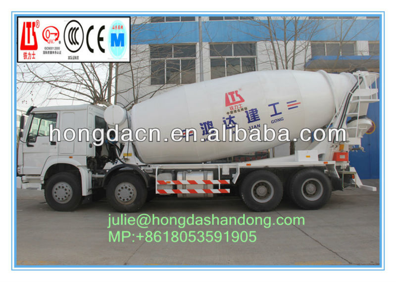 Truck mounted Concrete Mixer 8m3(STEYER)