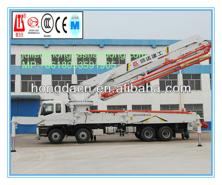 Truck mounted Concrete Pump 52m (ISUZU)