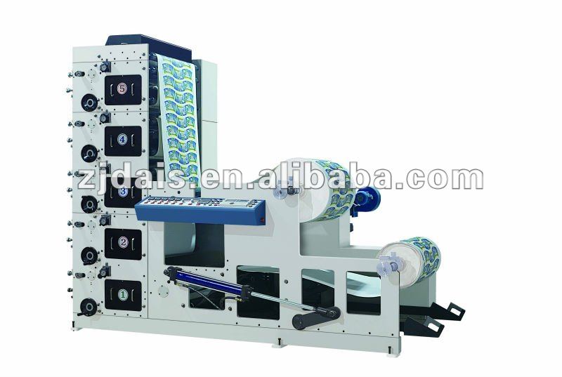 TRY-850 4-6 Colors Paper Cup Flexo Printing Machine & Flexo Press