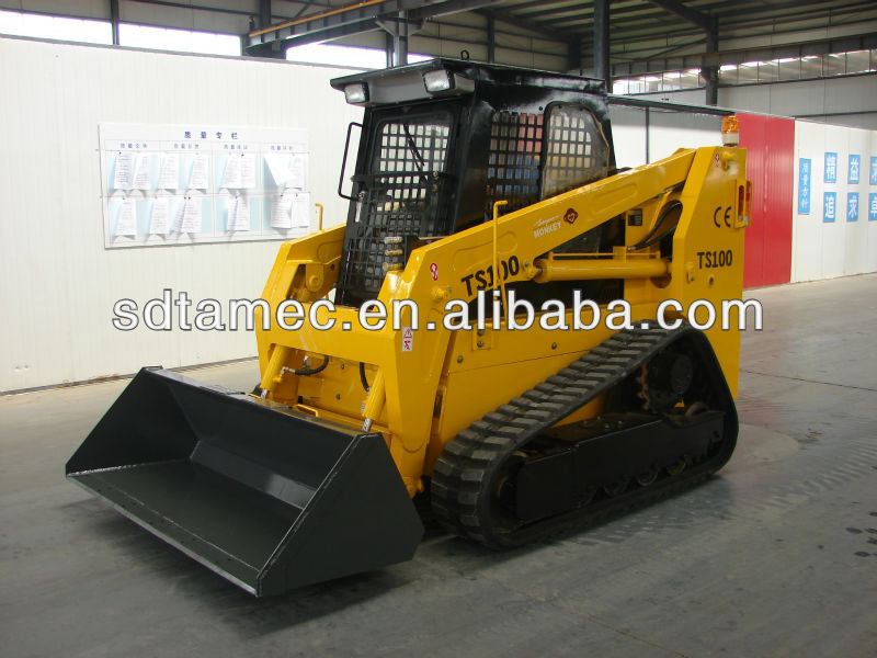 TS100 cat track loaders ,china bobcat,engine power 100hp,loading capacity 1500kg