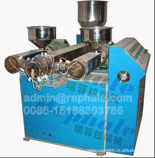 Tube extruding machine. beverage tube making machine,ice cream stick making machine,sugar stick making machine,pen holder machin