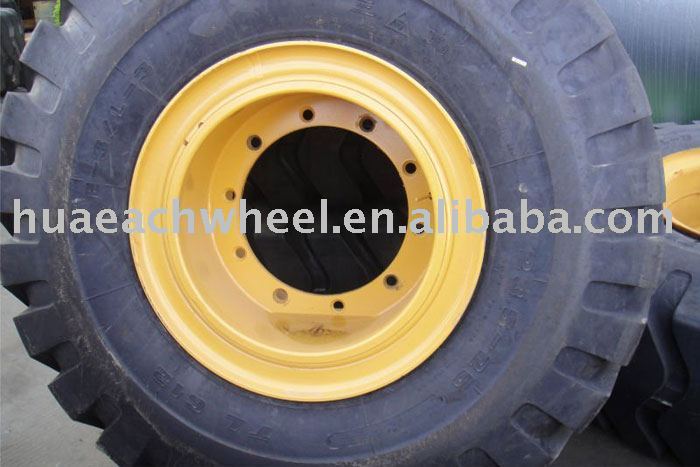 tube steel wheel rim