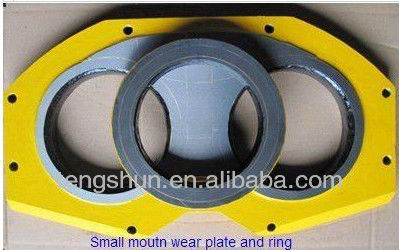 Tungsten spectacle wear plate and cutting ring