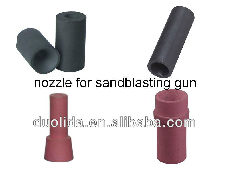 tungsten steel nozzle,boron carbide nozzle,ceramic nozzle for sandblasting gun