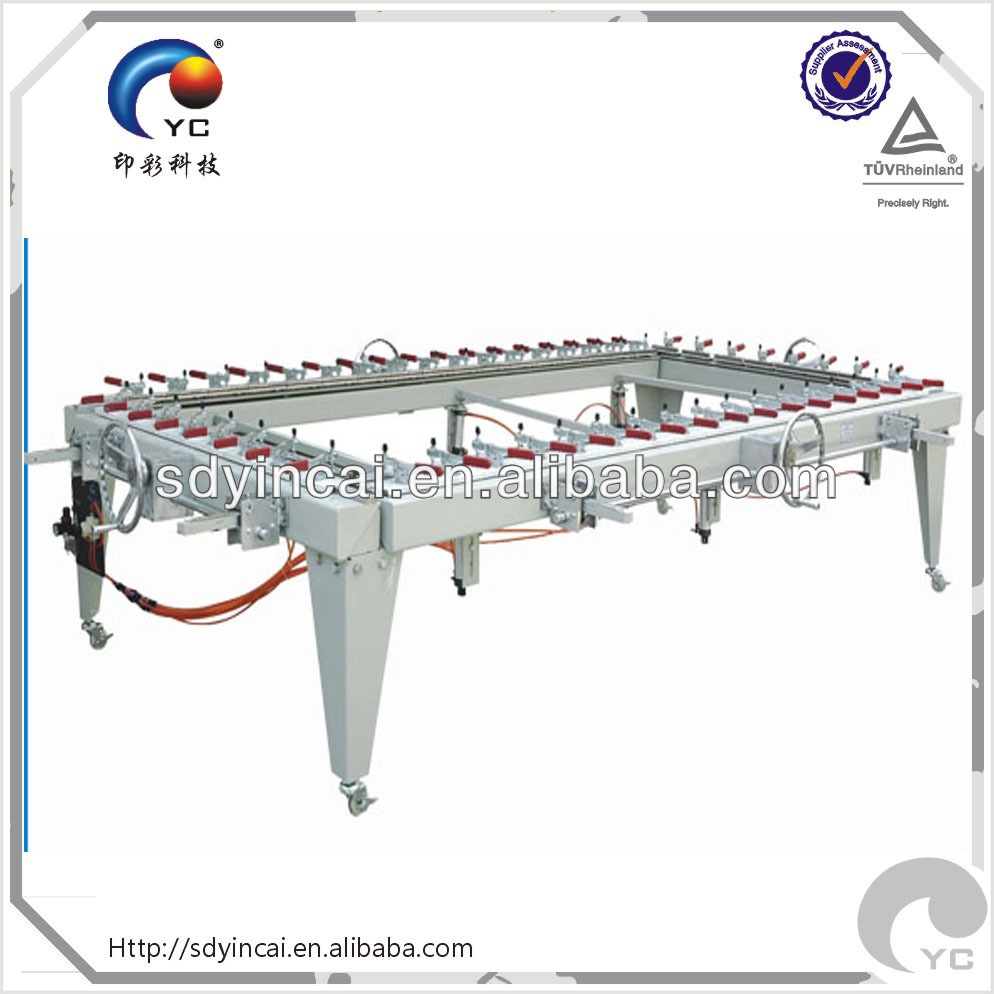 Turbo connecting rod type stretching machine