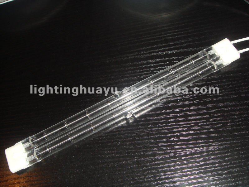 Twin tube Short Wave Infrared heating lamp