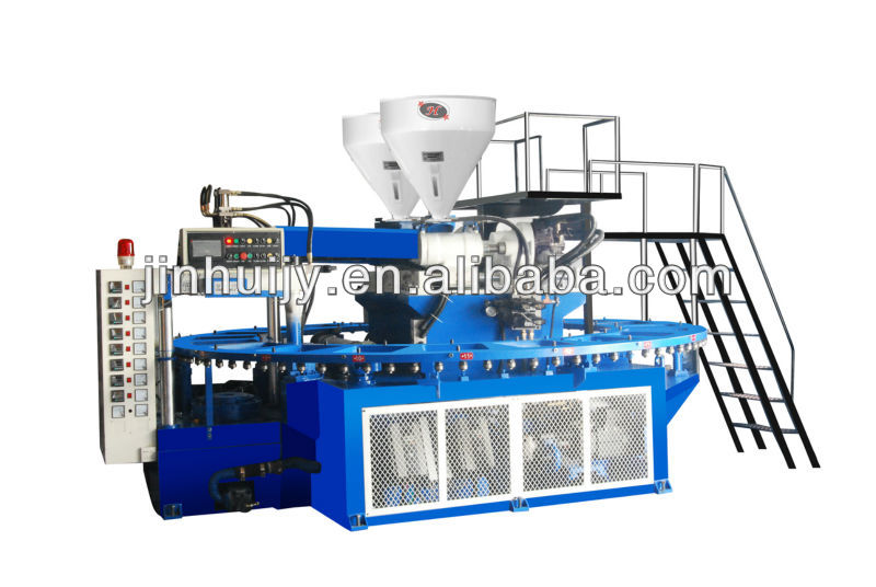 Two color mixing PVC crystal shoes machine