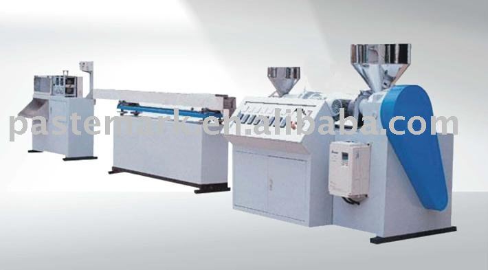 Two-color straw extrusion machines