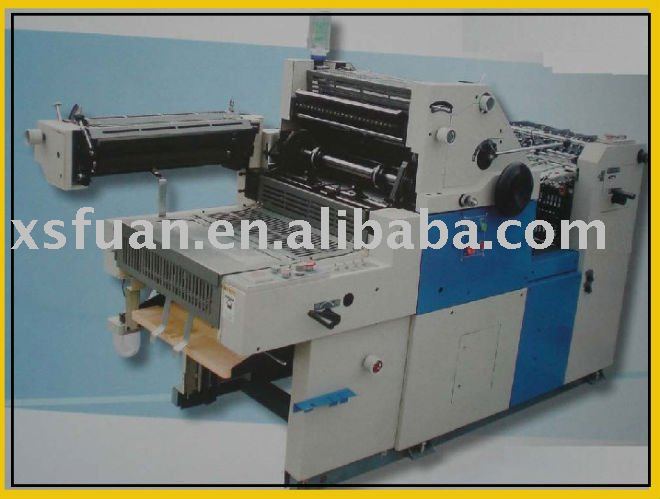two colors offset press printing machine