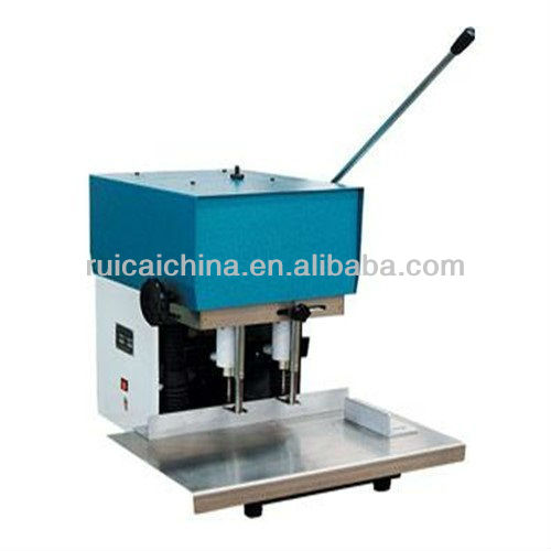 Two Head Paper Drilling Machine