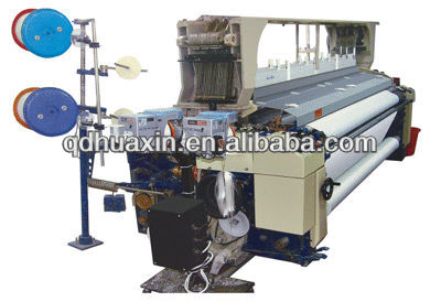 Two pump water jet loom