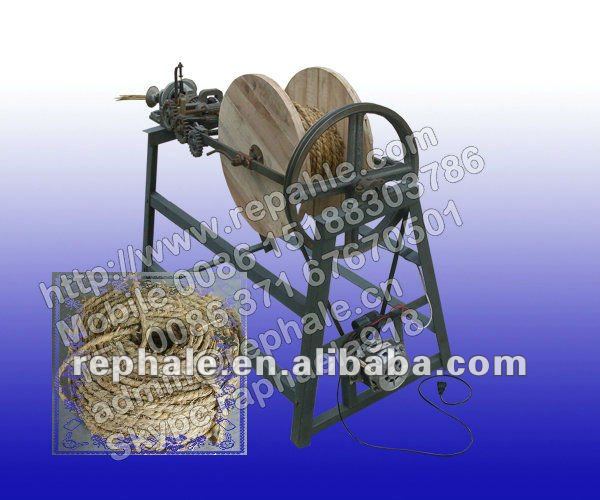 two strand grass rope making machine