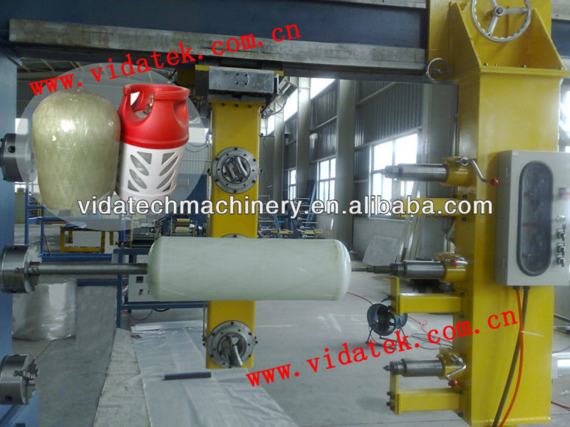 Type 4 type IV CNG LPG composite cylinder making filament winding machine