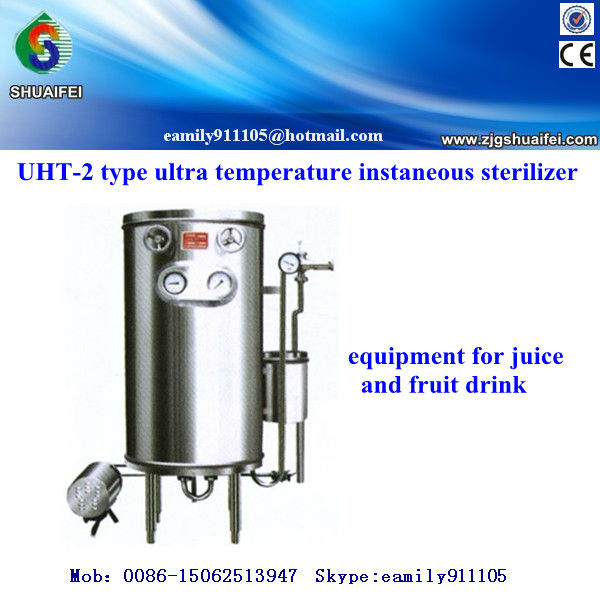 UHT-2 type ultra temperature instaneous sterilizer