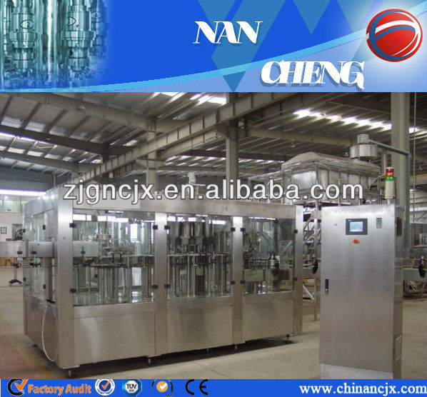 UHT milk processing line